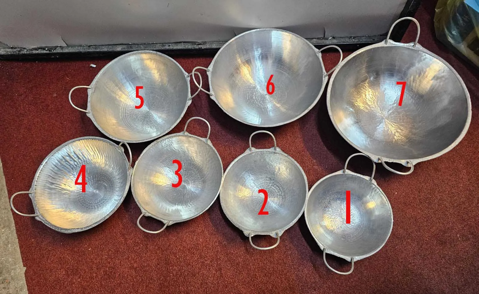 තෙල් බඳුන no Oil Tatchi no 6 size1 ප්‍රමාණය